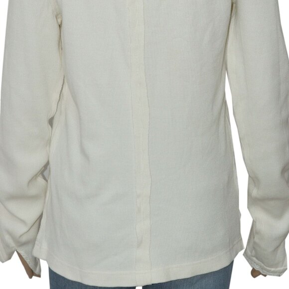 Free People We The Free Lorelai Long Sleeve Tofu Scoop Neck Top M - Picture 4 of 6